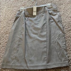 New York and Company Tan Pencil Skirt NWT